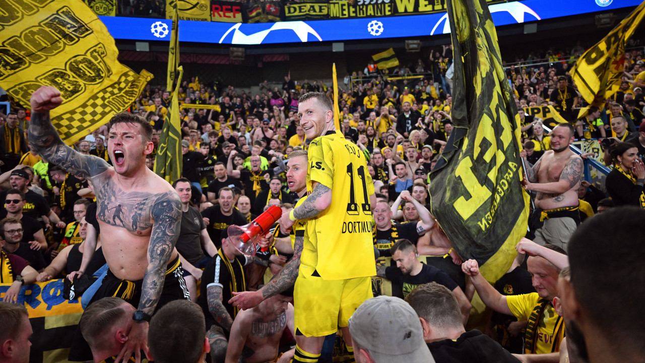 Dortmund alfineta o Paris SG logo após garantir vaga na final da Liga dos Campeões